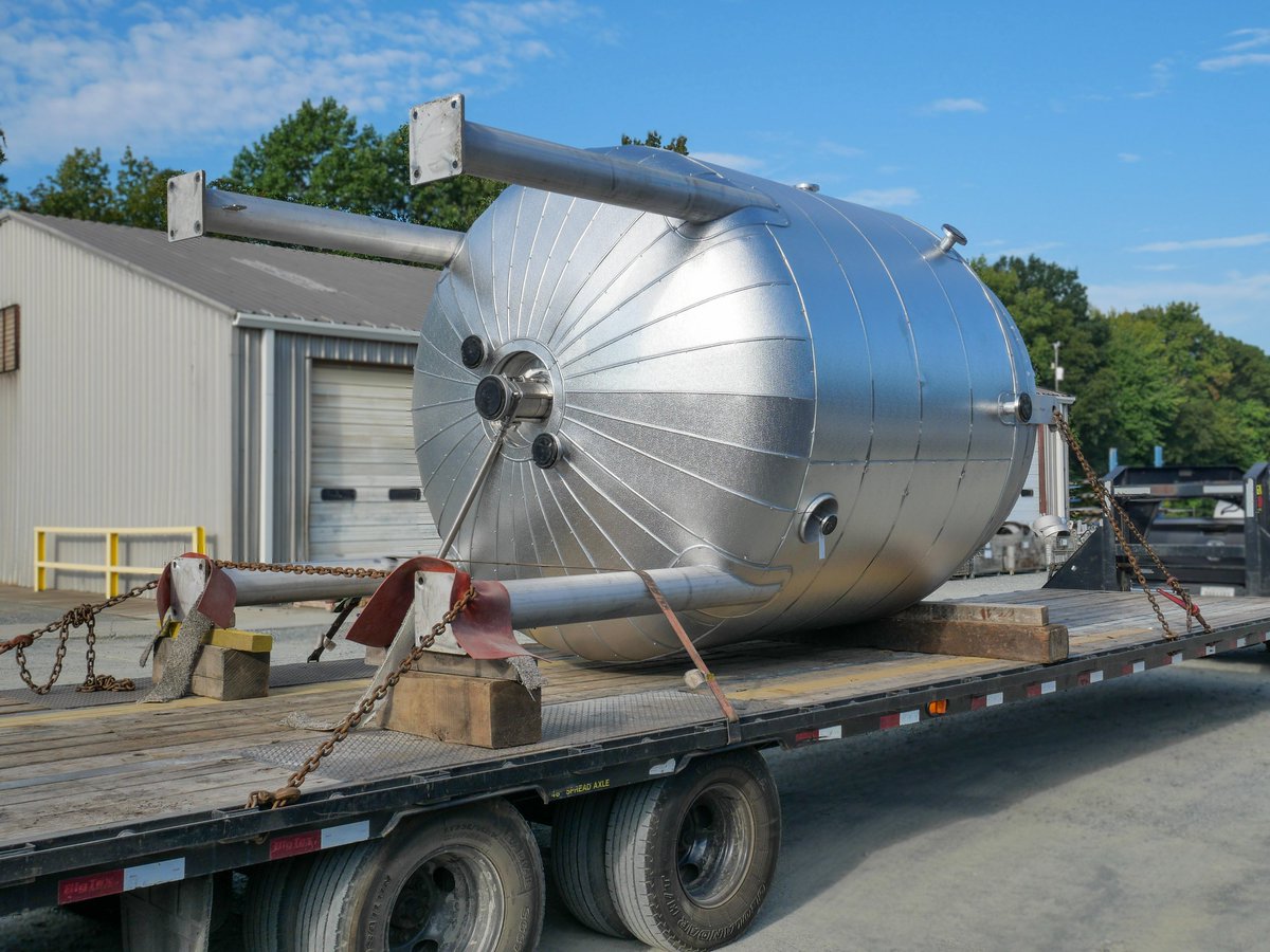 Bendeltanks's tweet image. emperature control = product quality. This 8,000L stainless jacketed vessel uses a conventional jacket with spiral baffles for even heating/cooling and repeatable batches. Need a custom reactor or storage vessel? Let’s talk. #ProcessEquipment #JacketedVessel #CustomFabrication