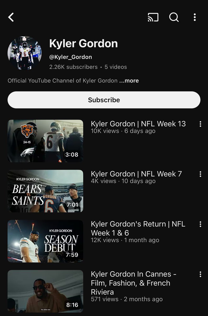 mfer has more youtube vlogs than games this season smh