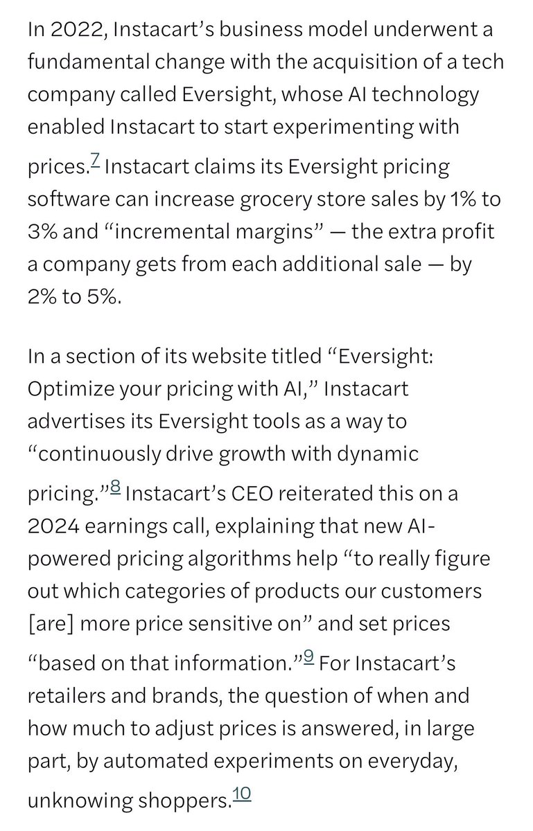 The greed of tech companies can be astonishing. They will always try to find a way to squeeze more money out of people, even in a time of financial insecurity. Dynamic pricing generally is an evil thing, but dynamic pricing groceries shows how relentlessly greedy they are.