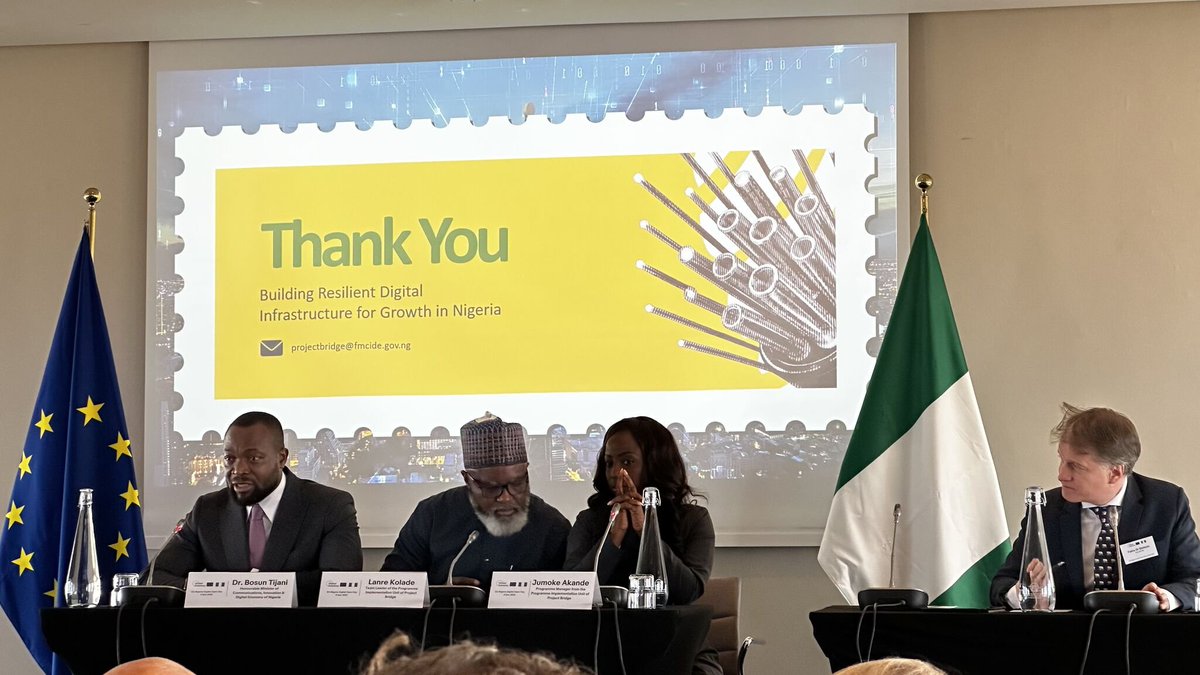 🌍 Today in Brussels, we had the privilege of attending the #EUNigeria Digital Open Day -an inspiring and strategically important event shaping the future of Nigeria’s digital transformation.

Organised by the <a href="/EU_Commission/">European Commission</a>  DG INTPA, the day brought together EU institutions,
