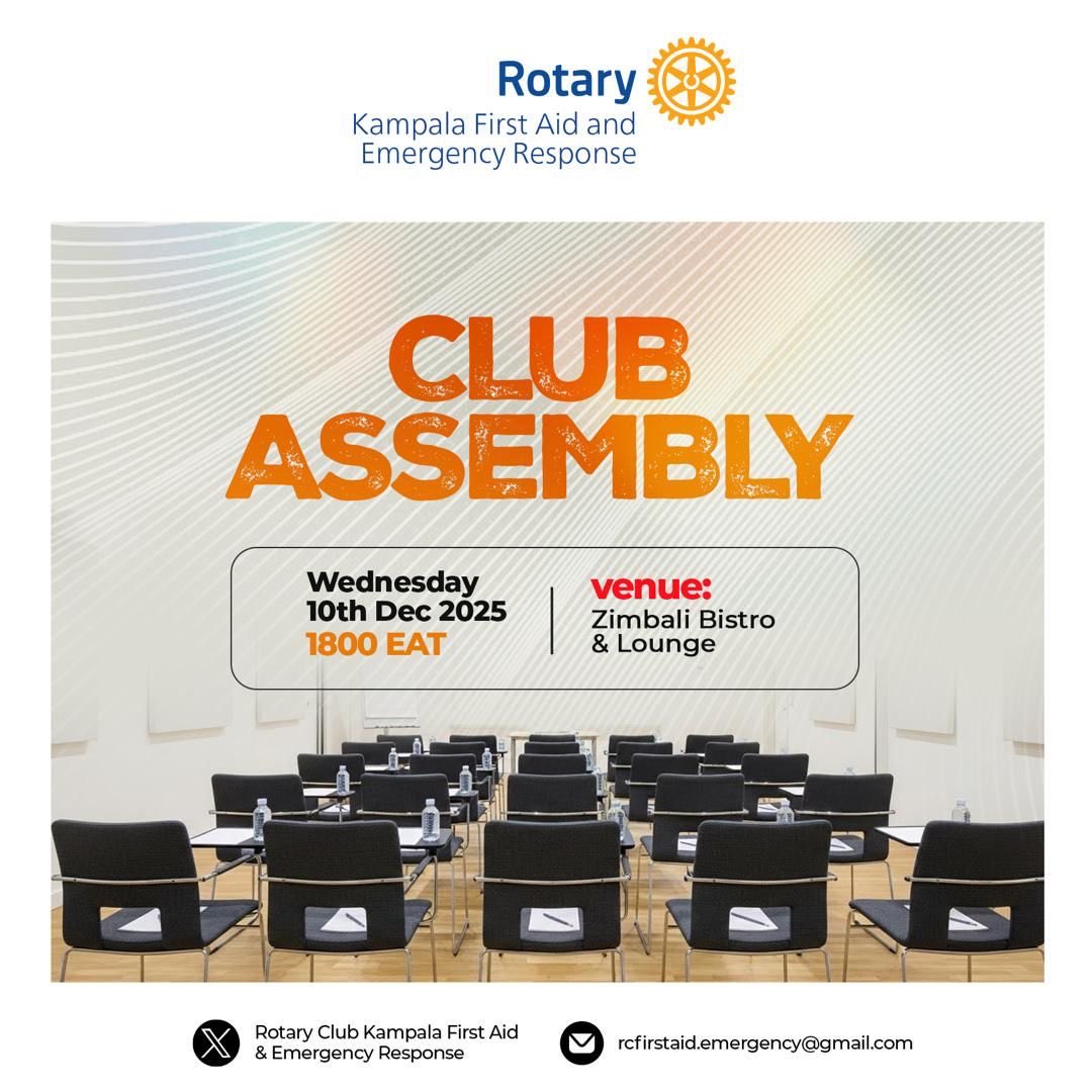 Rotary Club Kampala First Aid &Emergency Response tweet media