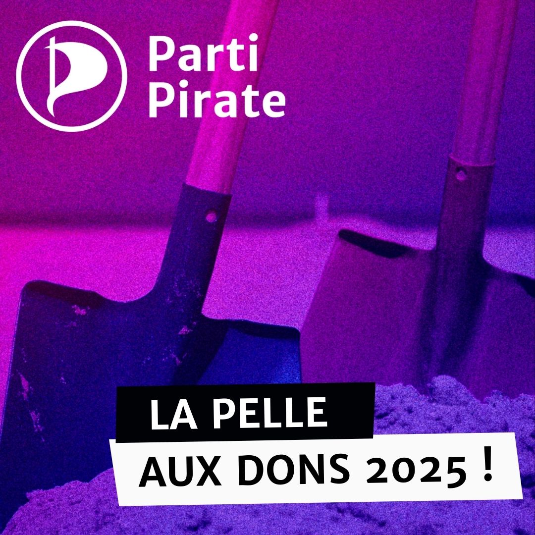 🚨[Appel aux Dons]
🎁 En 2026, les pirates s'engagent prêt de chez vous ! 
Pour financer notre prochain évènement, nos futures campagnes électorales, un #don, avant la fin de l'année 2025, fera toute la différence !🤝 partipirate.org/inscription/do…

Twitch : libre antenne ce 10/12 à 21h