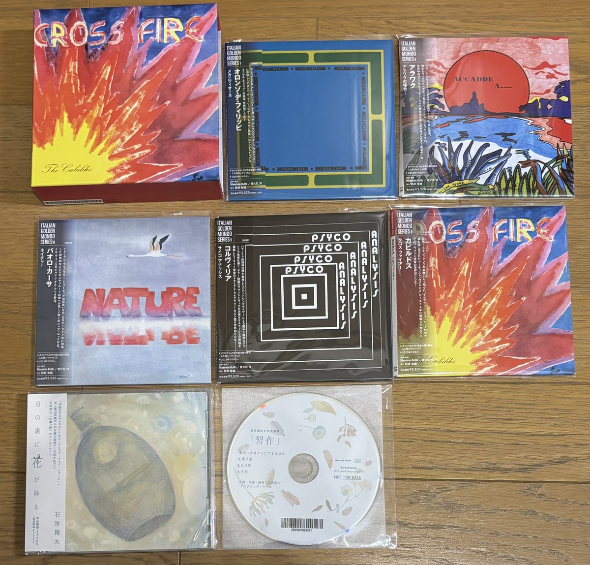 ユニオンさんから、
ショウタさんと
イタリアものが到着しましたー😇

何故か今聴いてるのは、
「モーニング・グローリー」だけど😆