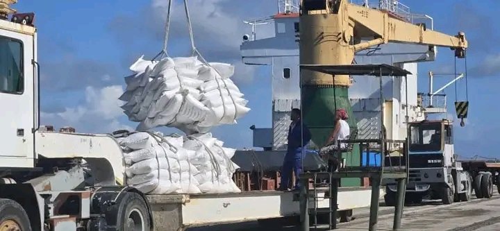 Inició en el puerto de Nuevitas, la descarga de un barco de arroz destinado a la canasta familiar normada de las provincias 
Ciego de Ávila, Camagüey y Las Tunas.

Trabajadores portuarios, transportistas y mayoristas laboran para entregar este producto en el menor tiempo posible.