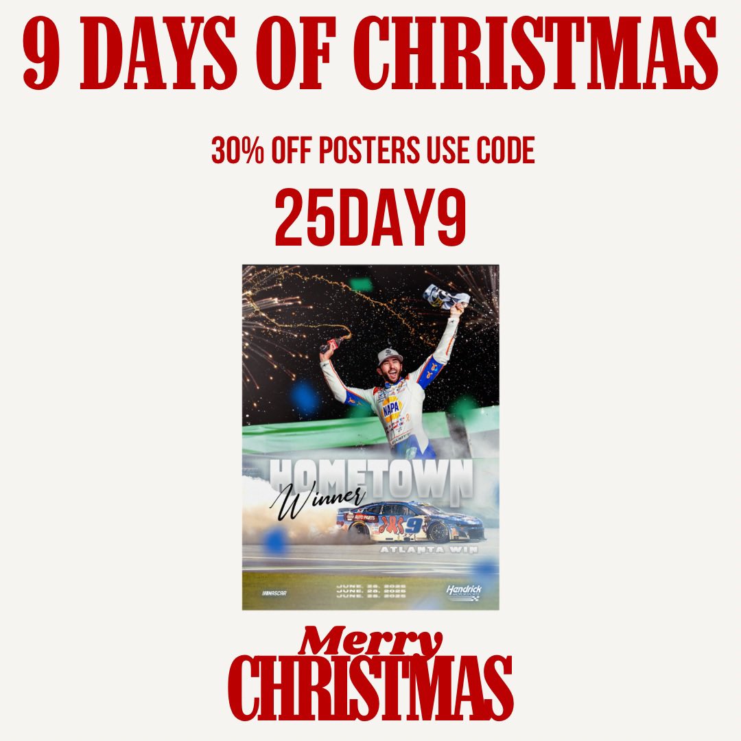 Chase Elliott Store tweet media