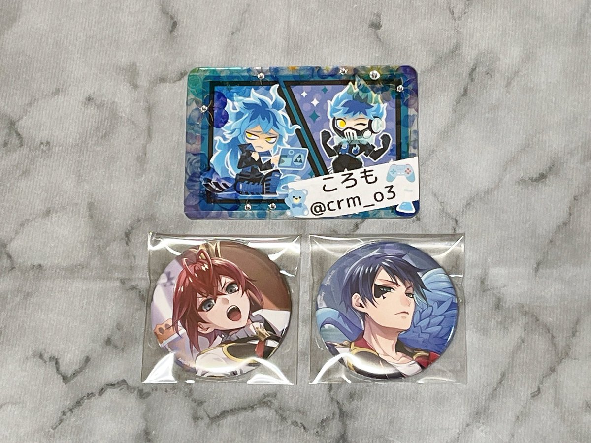 ツイステ ツイステッドワンダーランド SSR 寮服 缶バッジ 交換 譲渡 譲