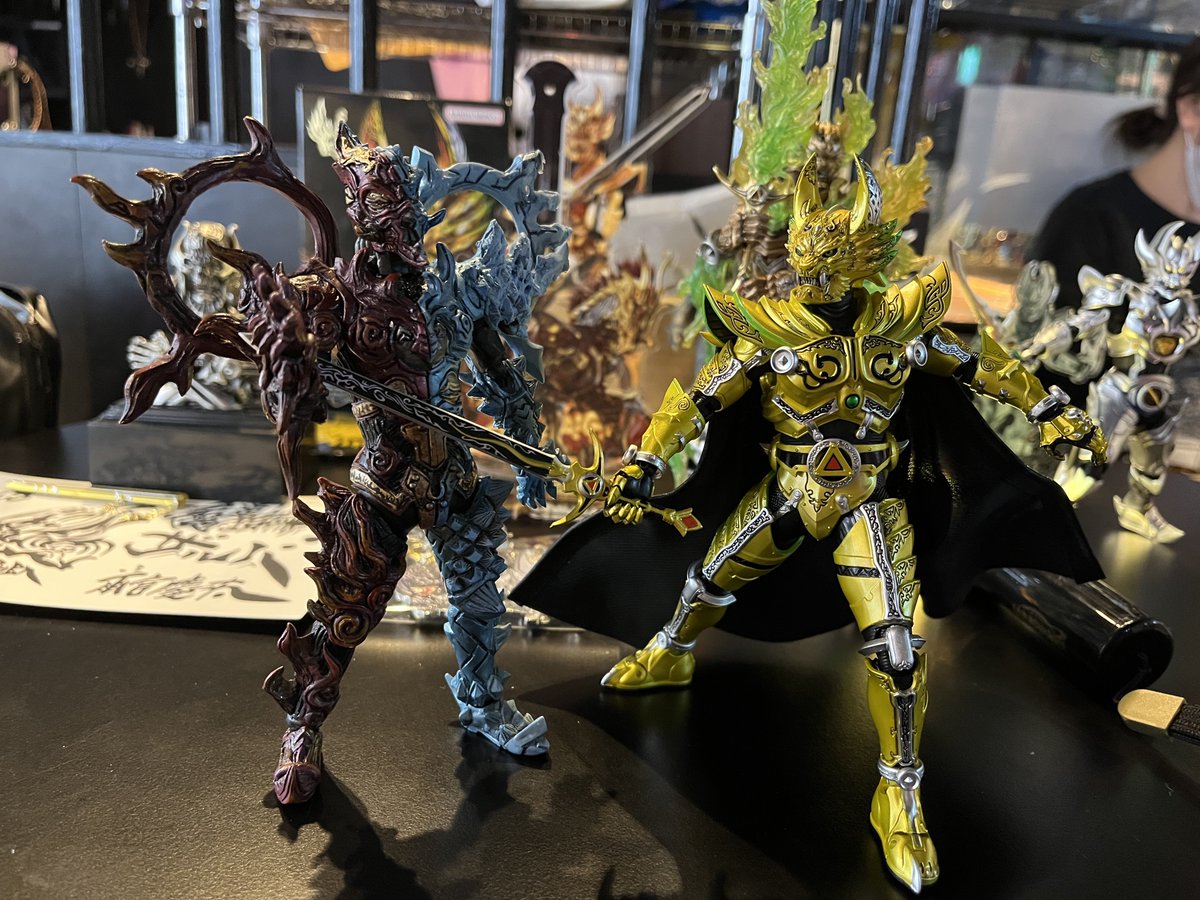 メッキニキのモロクと！ スミ入れ牙狼を持っていったけどこれを求め