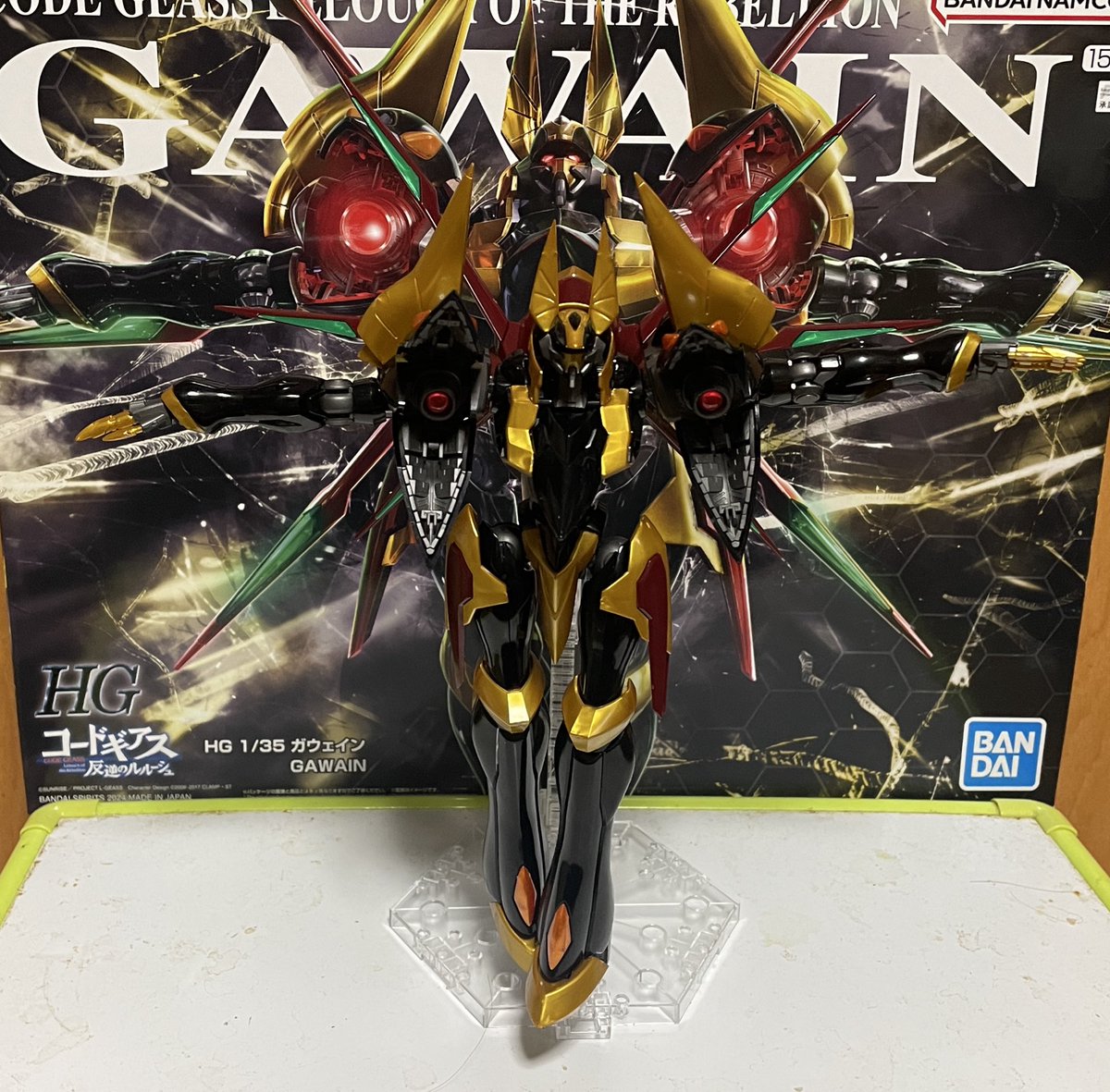 HGガウェイン(コードギアス反逆のルルーシュ)です。昼間にZi-アポロを
