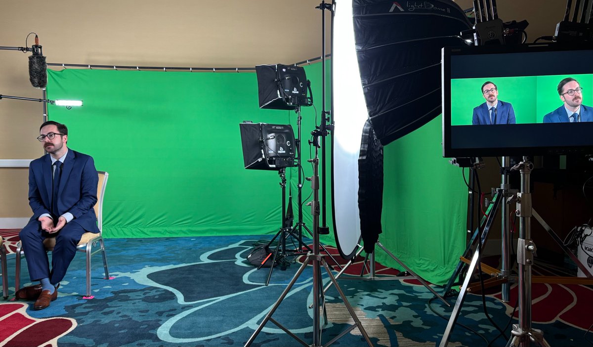 SurvivorNetTeam's tweet photo. A look behind the scenes at the @ASH_hematology's 67th Annual Meeting. #SurvivorNet was pleased to sit down with an incredible group of doctors, who helped unpack the most significant advancements and breaking news currently shaping #hematology #ASH25

Special thanks to:
Dr. Carlos Doti,  @AstraZeneca 
@SagarLonialMD, @WinshipAtEmory
@MdRosanna , @bmsnews 
@DrKrinaPatel, @MDAndersonNews
Dr. Catherine Diefenbach, @nyulangone 
@MikeRandallMD, @UCSFHospitals
