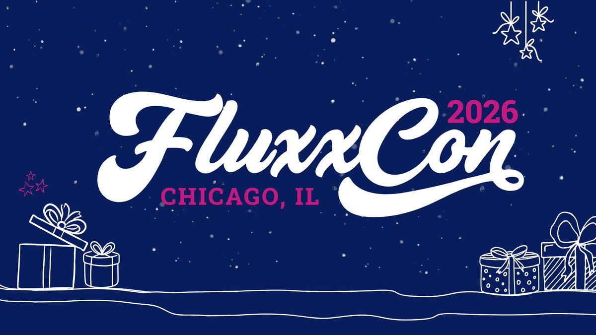 fluxxlabs's tweet photo. As we wrap up the year, we’ve got a little something to look forward to: FluxxCon 2026 in Chicago!

Register before December 31 to receive a special Chicago-themed holiday gift at check-in. 🎁✨
👉 Grab your ticket: https://t.co/LS90Qo9J0K

#FluxxCon2026 #FluxxCommunity https://t.co/nSPAfcDRVN