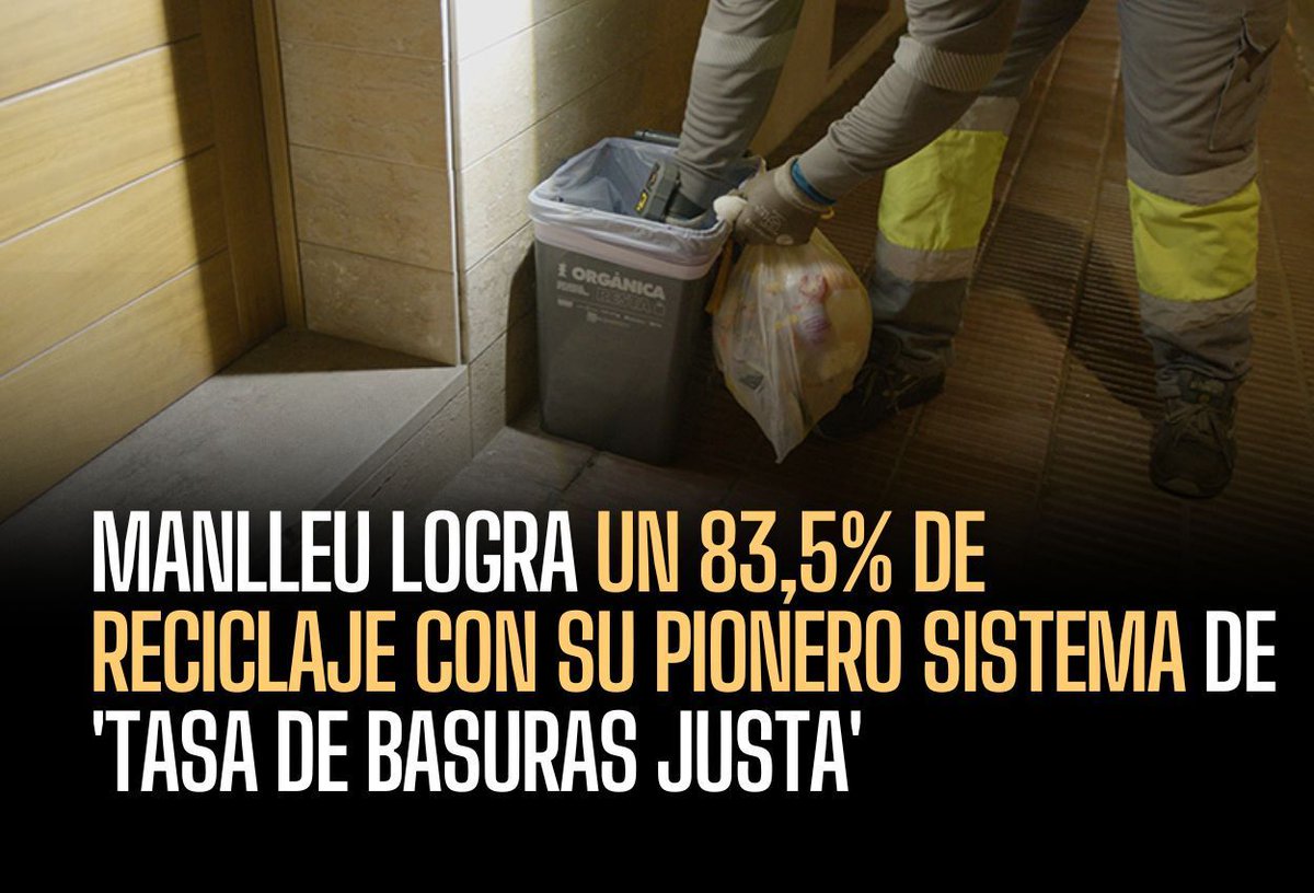 #GETAFE El cambio, iniciado en junio de 2022, ha disparado la recogida selectiva hasta un 83,5%, un aumento del 10,8% respecto al sistema anterior getafecentral.com/2025/12/08/man…
