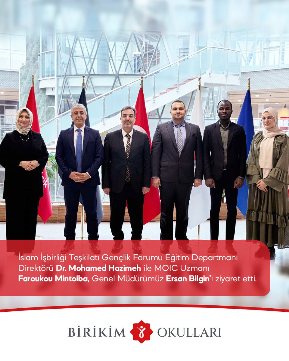 》İslam İşbirliği Teşkilatı Gençlik Forumu (IYCF)

İslam İşbirliği Teşkilatı Gençlik Forumu Eğitim Departmanı Direktörü Dr. Mohamed Hazimeh ile MOIC Uzmanı Faoukou Mintoiba, Genel Müdürümüz Ersan Bilgin'i ziyaret etti.
