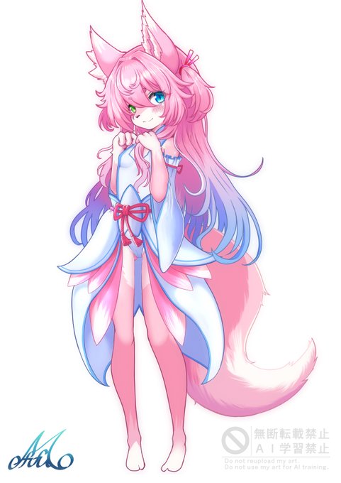 【うちの子】おNewな木蓮ちゃん【服装】
ふわっとした感じとハイレグの色気を混ぜた
可愛い服装になった木蓮ちゃんです 