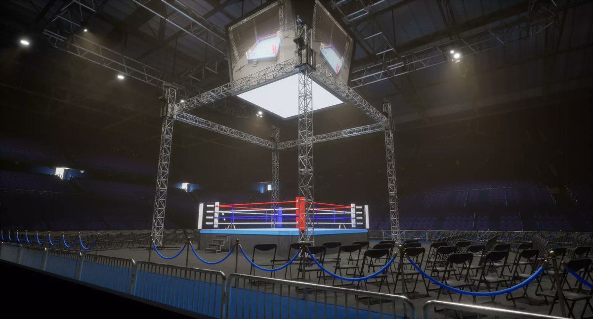 studiolabdev's tweet image. #UE5 Boxing Arena setup for game development, realtime rendering, virtual production, VFX &amp;amp; animation/filmmaking in #UnrealEngine5 

CGTrader 
cgtrader.com/3d-models/spor… 

#UnrealEngine