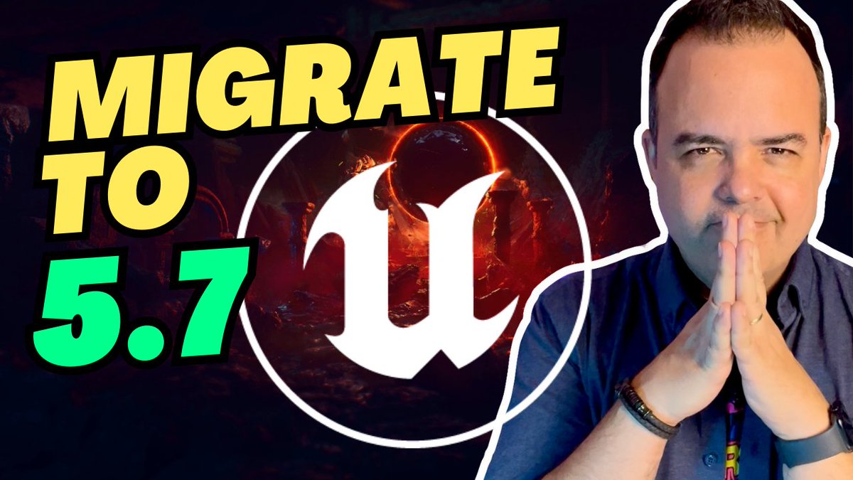 TonyMunozDev's tweet image. 🔥How to Migrate to UE 5.7🔥

Use the new AI Assistant and AI-powered IntelliSense in Visual Studio.

I show the exact steps to safely upgrade your project 👇
 youtu.be/xKaSYqRZ9n8

#UnrealEngine #UE5 #GameDev #IndieDev
