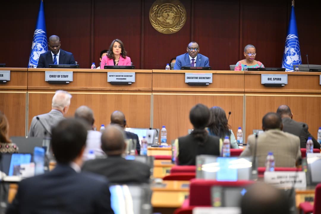 ECASROSA's tweet photo. The 2025 #APPRM officially opened in Addis Ababa, Ethiopia & @ECASROSA is fully represented! Our Director @EuniceKamwendo and the @ECASROSA team are in attendance, joining the entire Commission to review 2025 achievements, strengthen partnerships, and plan for greater impact in 2026.
Ready to deliver. Ready to accelerate change.
#LeavingNoOneBehind #ECA #Accountability #Impact2026