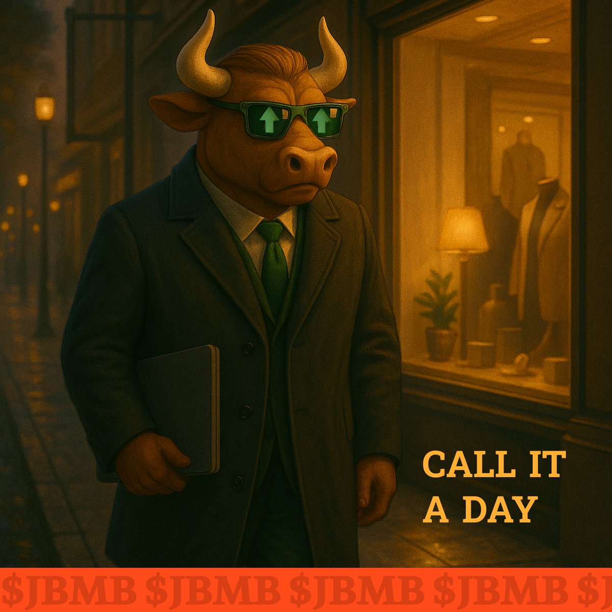 🌙 GN. Street lights on, charts off. $JBMB