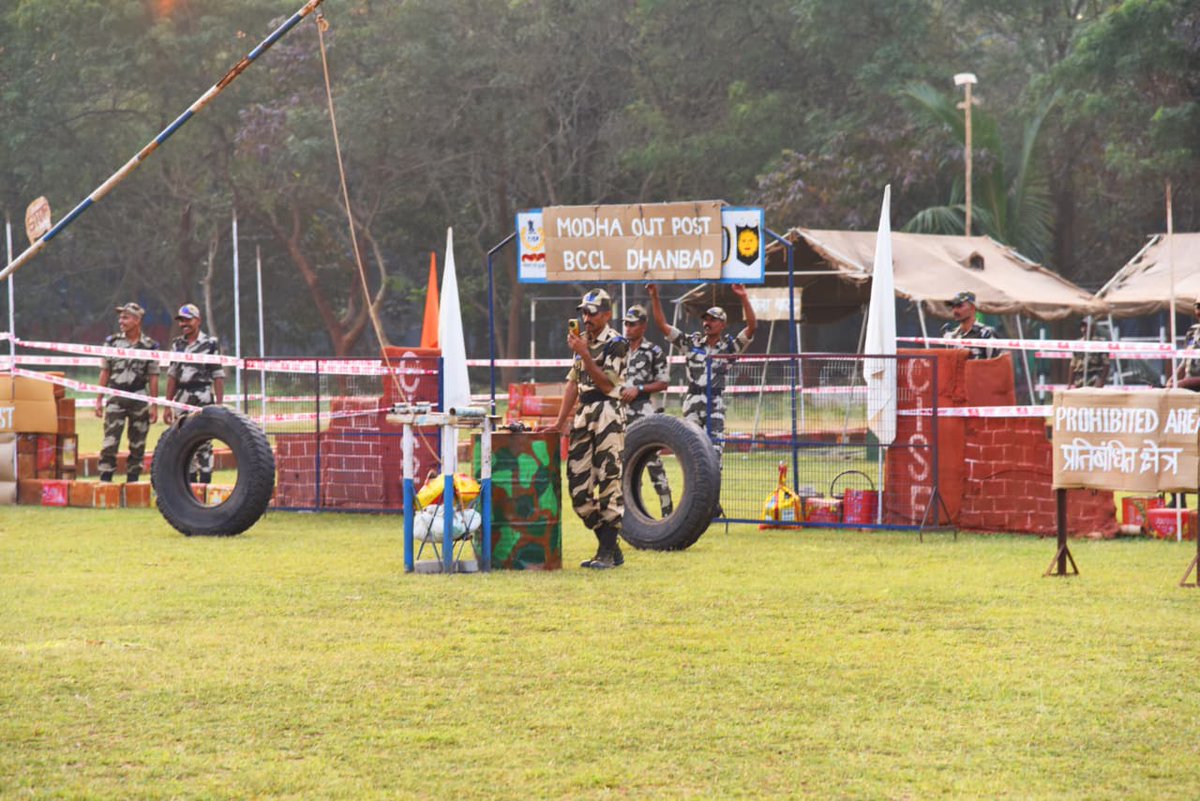 CISFTraining's tweet photo. Post Protection Demonstration at CISF RTC Mundali!
Trainees of CISF RTC Mundali showcased an impressive Post Protection Demonstration, displaying exceptional tactical skills, coordination, and operational readiness.
#CISF #RTCMundali #PostProtection #cisftraining @CISFHQrs ๐ฎ๐ณ https://t.co/E3G2766ZG4