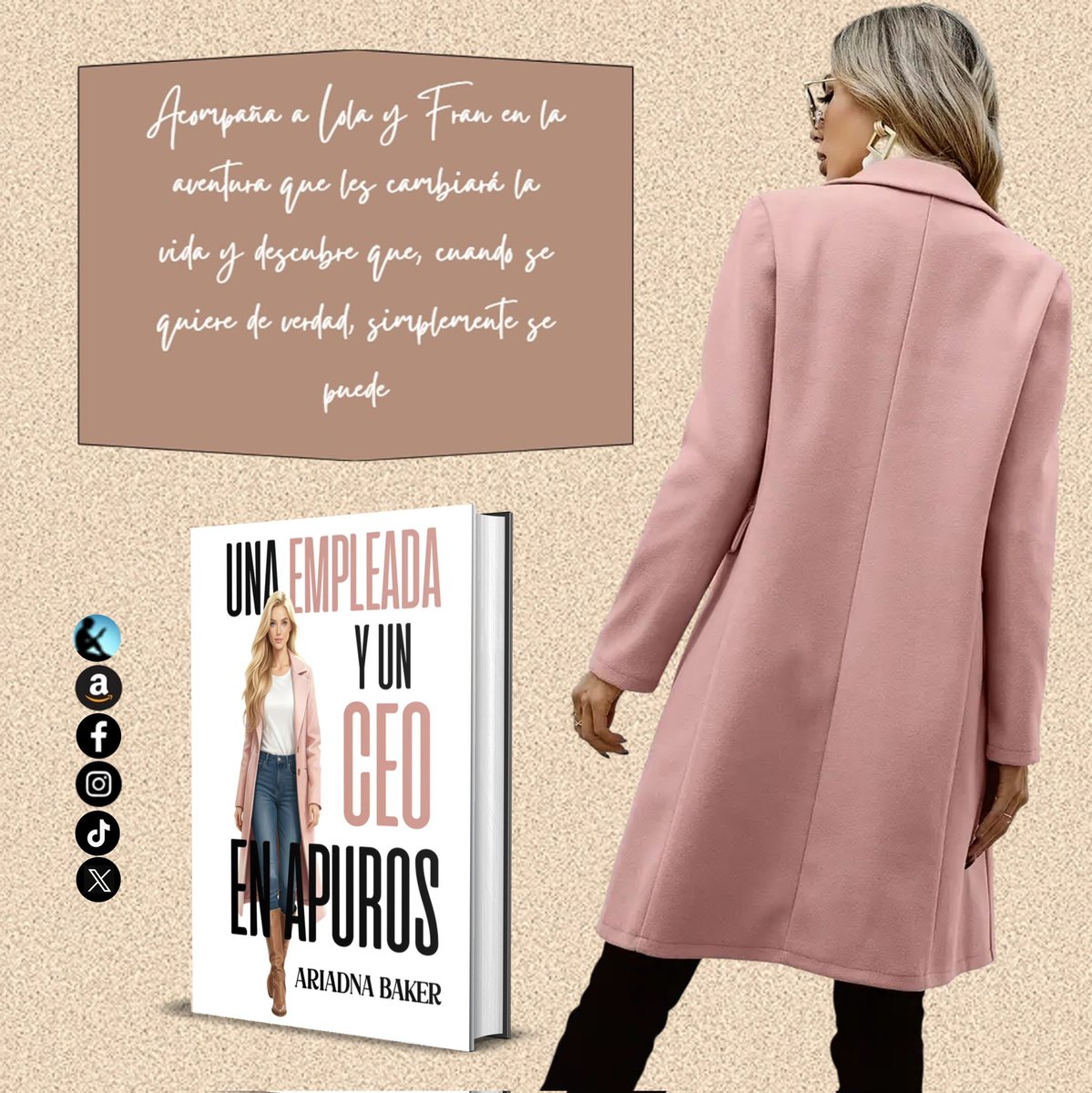NOVEDAD 💕💯

Una empleada y un CEO en apuros
⏩ leer.la/B0DH34XDMP

📚📱Disponible en #Amazon y #Kindleunlimited

Todas las #novelas de la autora en:
⏩ relinks.me/AriadnaBaker

<a href="/ChicasTribu/">Las chicas de la tribu</a>

#ariadnabaker #novelaromantica #LibrosRecomendados