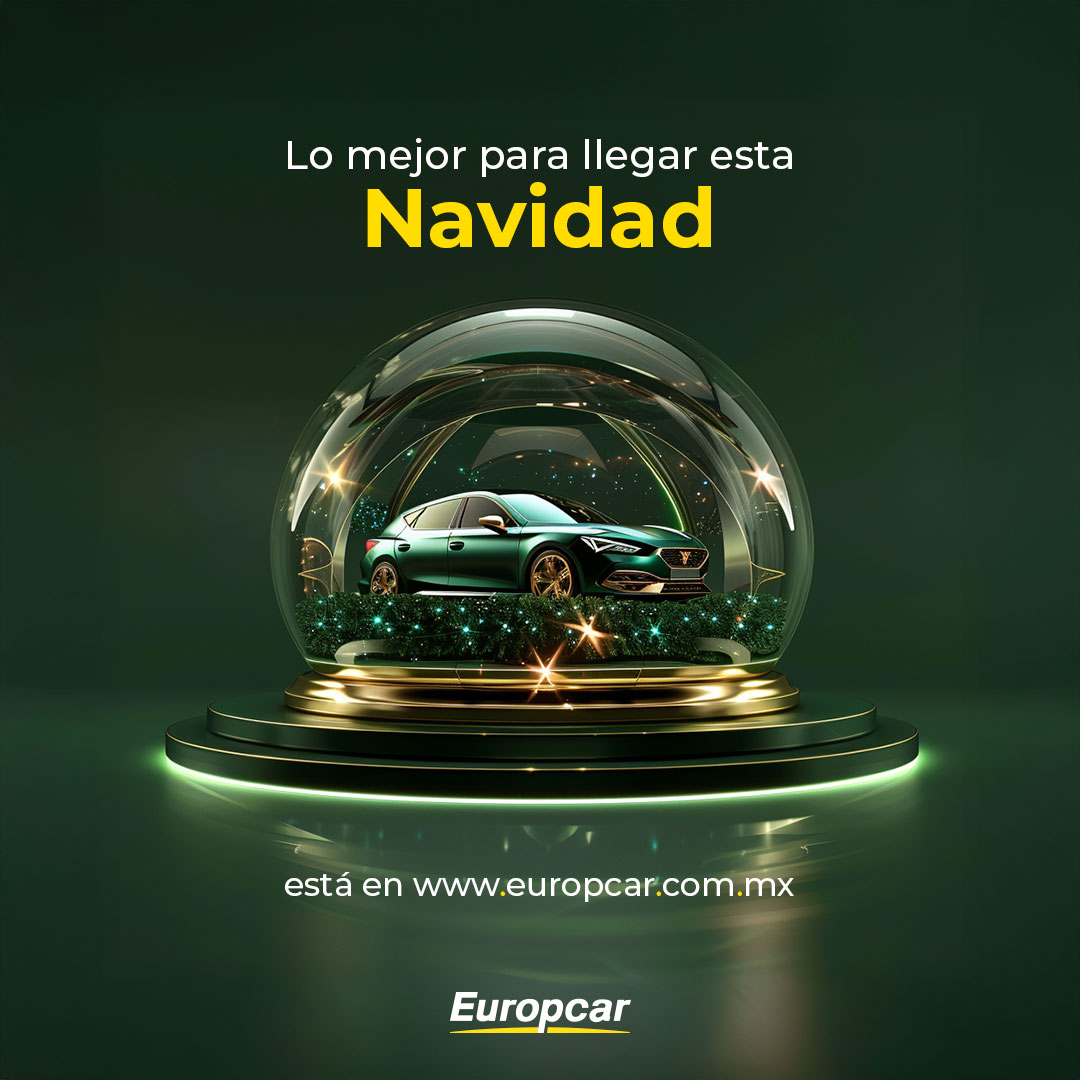 Claros y transparentes desde nuestro sitio web. 😀

💡 Por eso, esta Navidad, si necesitas auto, encuéntralo en europcar.com.mx

Y consigue, siempre, el precio REAL a pagar, con coberturas incluidas. 🥳 ¡Entra y compruébalo!