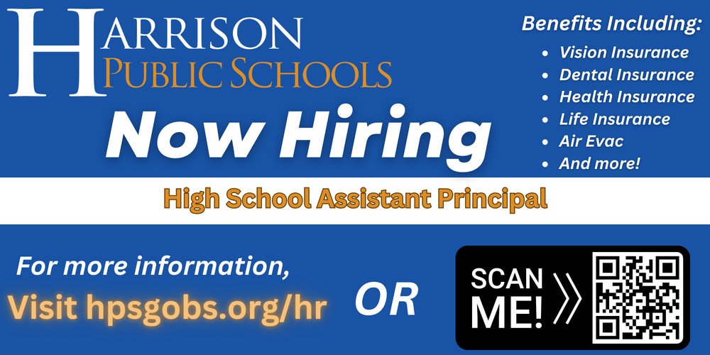 Now Hiring:  High School Assistant Principal harrisongoblins.org/o/hps/article/…