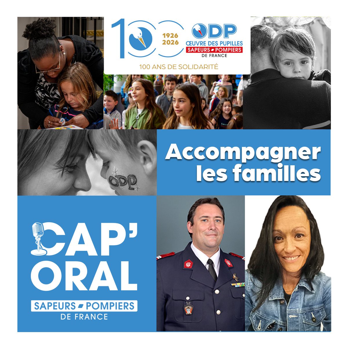 #Podcast 🎙️| Accompagner les familles 
Depuis 100 ans, l'#ODP accompagne les familles et les enfants des sapeurs-#pompiers disparus. Suite au drame, de nombreux acteurs de l’ODP se mobilisent. Chacun intervient dans un processus parfaitement rodé. 
➡️open.spotify.com/episode/3PaJSk…