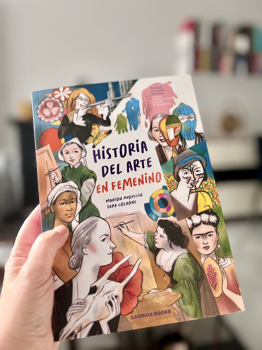 Historia del arte en femenino es un cómic que rescata a mujeres artistas invisibilizadas a lo largo de la historia. Un recorrido ilustrado, accesible e inspirador para descubrir referentes y llevar la coeducación al aula.
Obra de Marion Augustin &amp; Sara Colaone, <a href="/GarbuixBooks/">GarbuixBooks</a> .