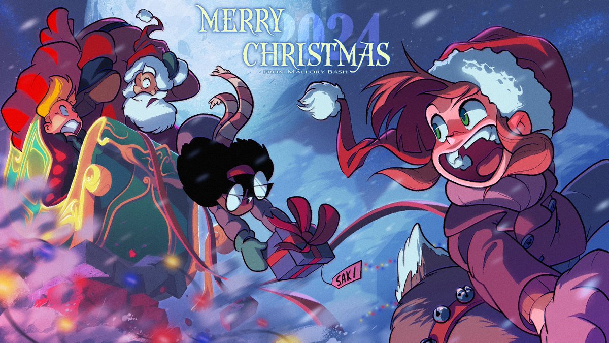 MisterParadigm's tweet photo. Christmas is comin' up, so how's about a throwback to Mallory Bash Christmas cards past?
#mallorybash #christmas #merrychristmas #littleredbird #milkcartonkids #dreamingtree #satellitecity #moonblushvillage #brookwoodforest #darkgarden #hypnagogue https://t.co/eb7o250CdN