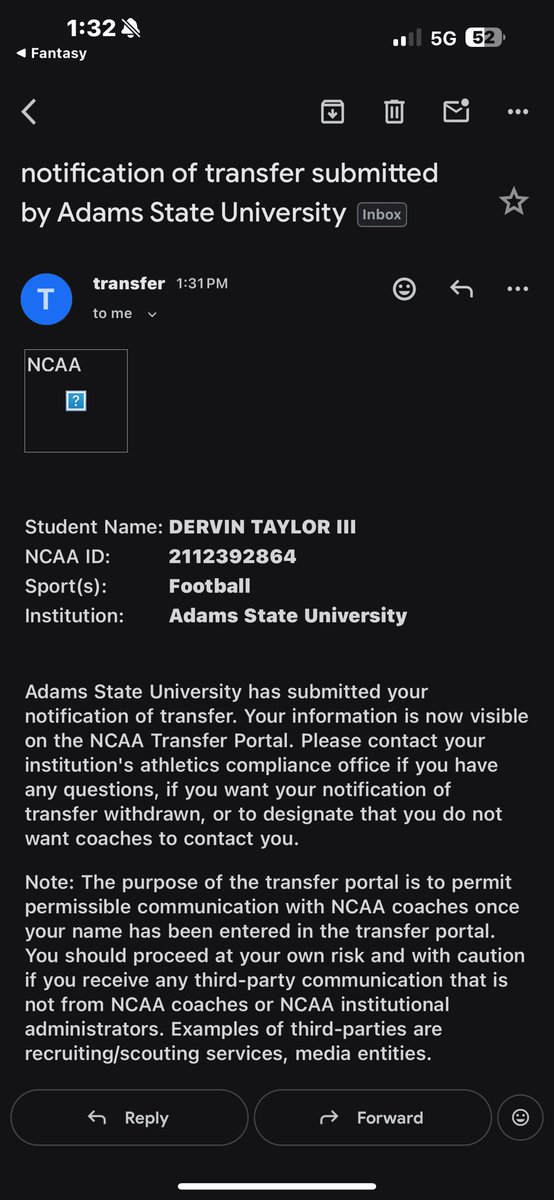 DervinTaylorIII's tweet image. Transfer DB 
Technical✅ Physical✅Versatile✅
2 Years of Eligibility Left!!
