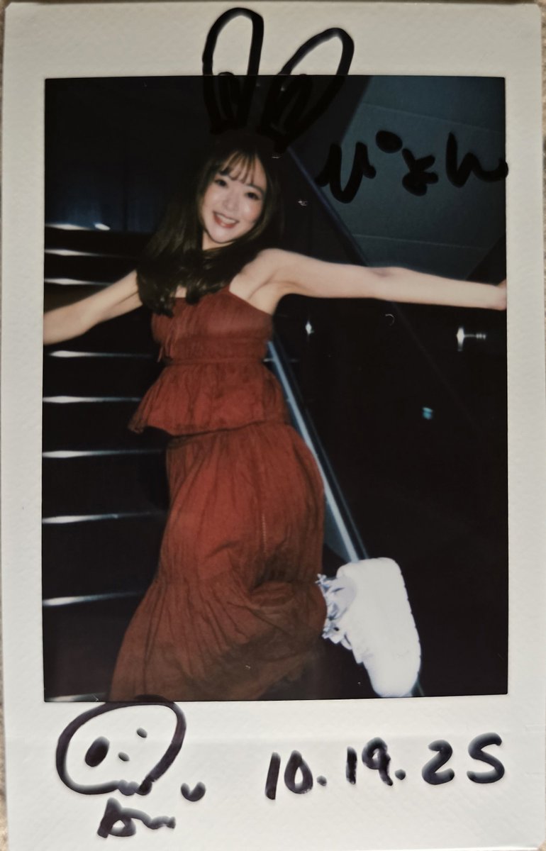 今回のお気に入りチェキ達…🥰 相変わらずサリーのサイン入り率高くて