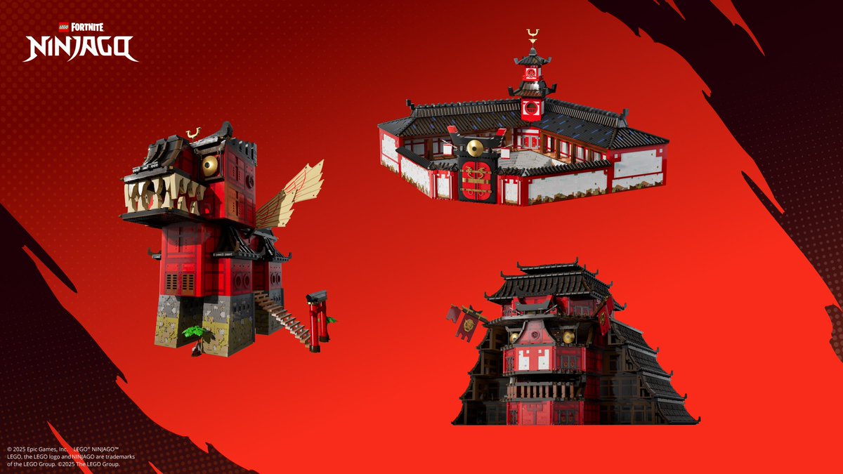 FN_Assist's tweet image. #Fortnite X LEGO Ninjago Pass!

Tier 1 - Kai
Free &amp;amp; Premium Builds and Decor