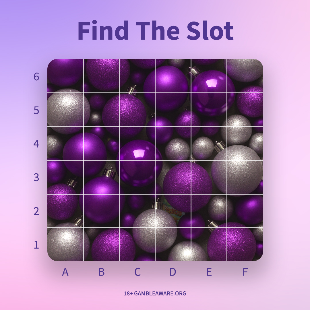 ● Bauble bliss ●
Tap below for more festive fun &amp; T&amp;Cs 

Can you sleigh the search and spot the hidden slot? Drop its name below for bonus points! 🤩
