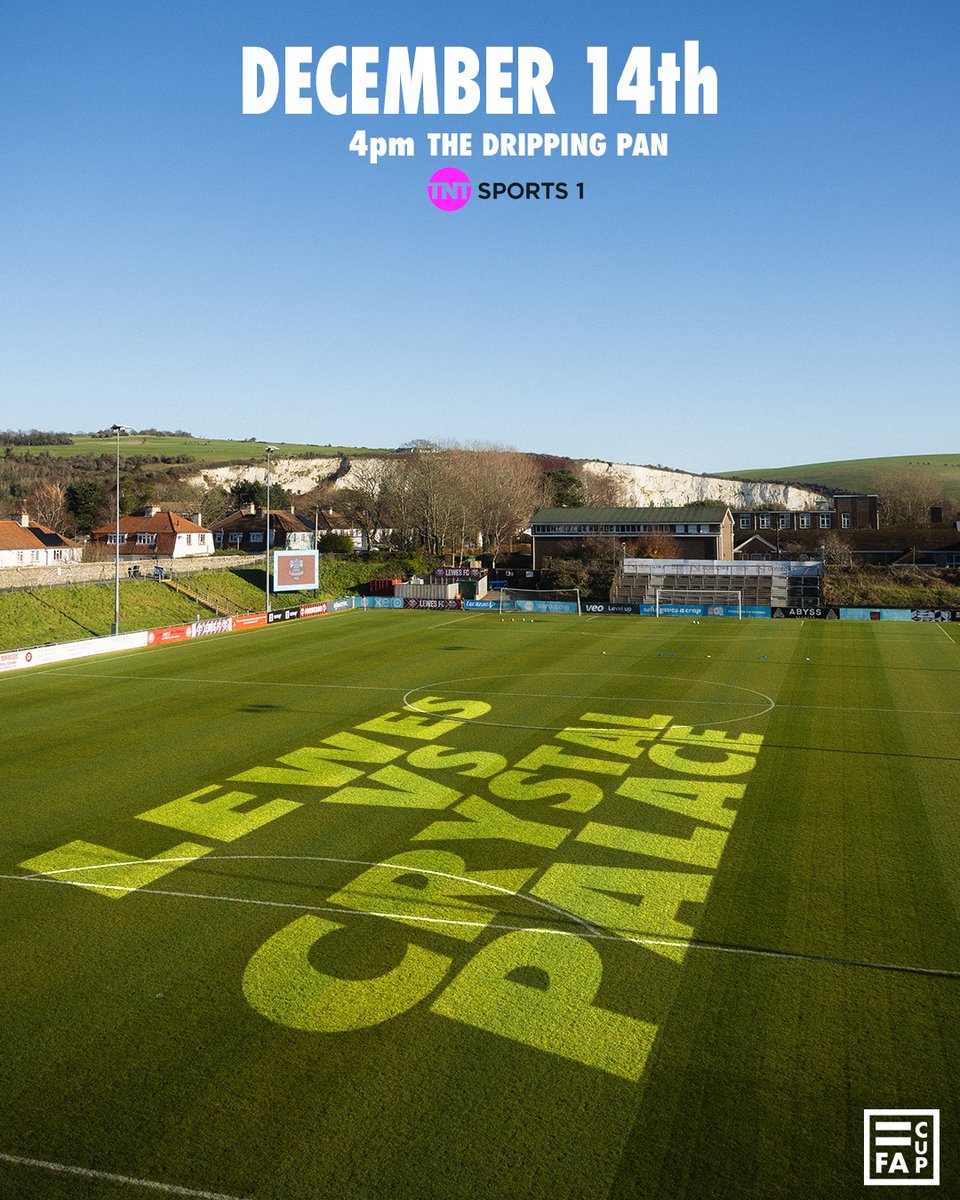 The Pan is ready. 🔴⚫

Crystal Palace. FA Cup. Biggest game of 2025.

Only a few special tickets left — Now or never. 

🎟️buytickets.at/lewesfootballc…

#COYR🔴⚫️
#WomensFACup