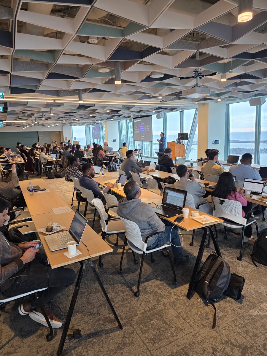 WirelessLife's tweet image. Kicking off Open Hack today in Toronto. @elbruno&apos;s keynote just lit the room💥

Devs are building actual AI agents using Microsoft Foundry + Copilot in VS Code. 

Join us for our next Open Hack: ms-workshops.cloudevents.ai/ms-innovation-…

#OpenHack #AzureAI #GitHubCopilot #AIagents