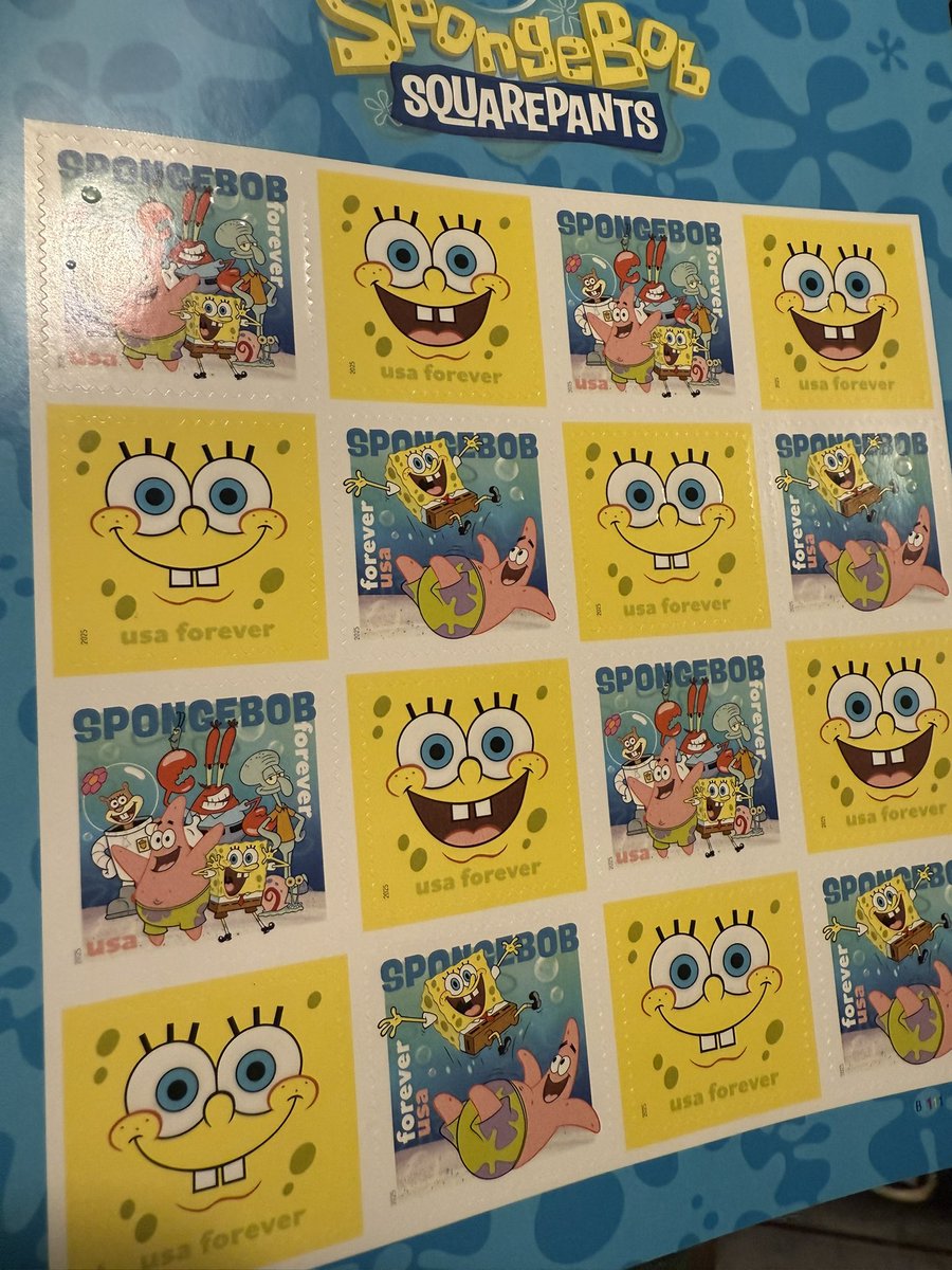 SpongeBob Stamps 🫧