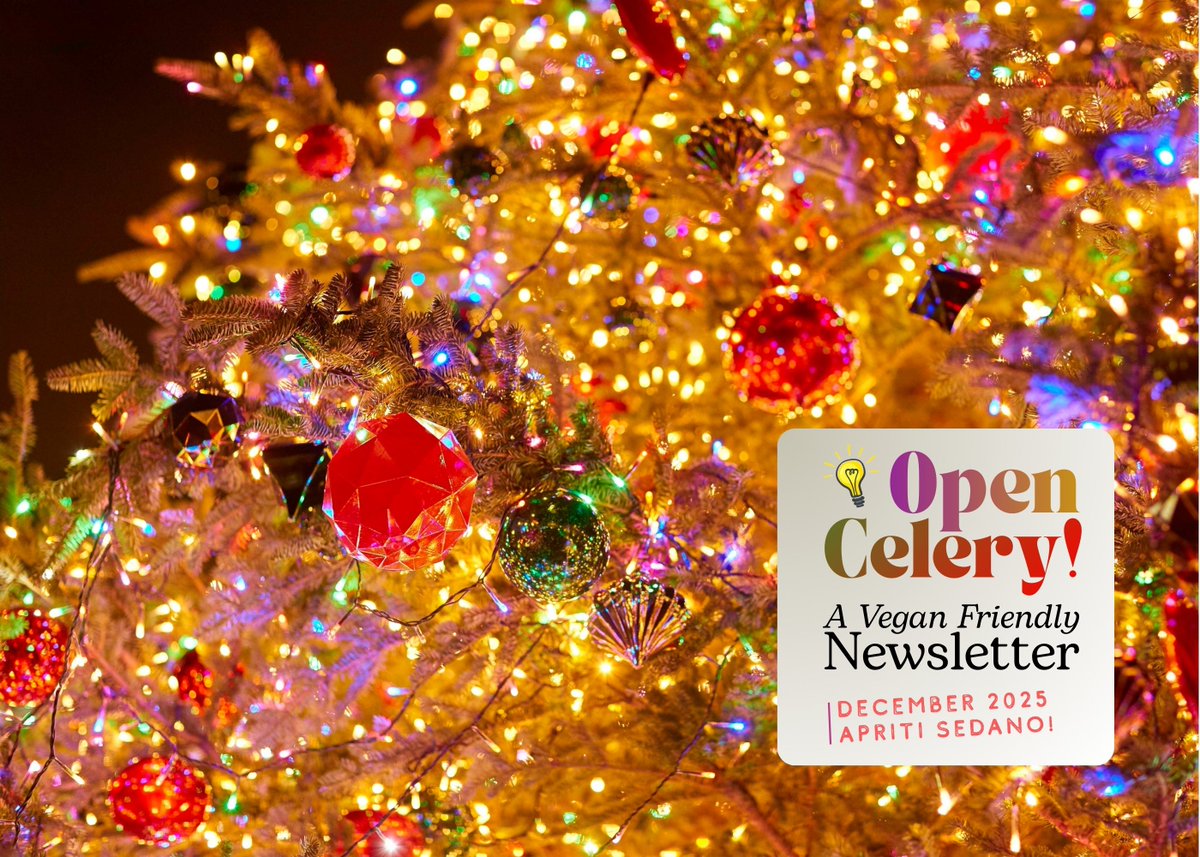 FoodMeditations's tweet photo. Good morning, beautiful people! 🎄 We’ve made it to December, which is fantastic! Some of us have glided in like pros, while others have been dragging themselves across the finish line, but everyone has done uniquely well. Anyhow, here we are, ready to share our light survival guide to the holidays’ season, with a plant-based, and gluten-free holiday menu, from Italy… Open Celery!