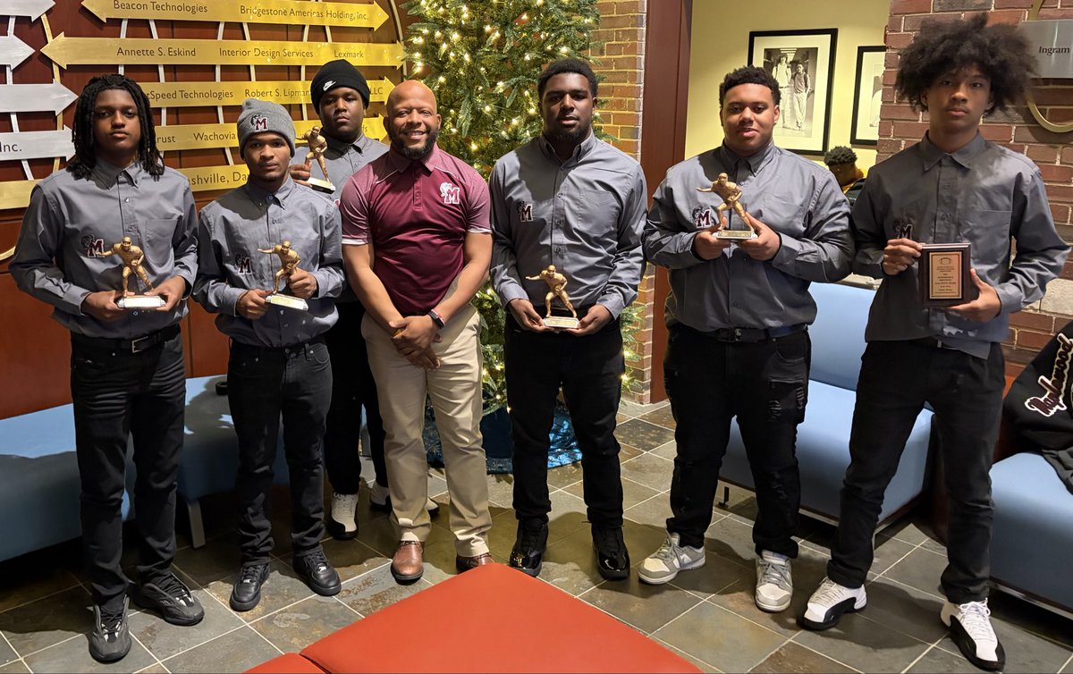 Congratulations to our All-City Panthers! 

Last night’s banquet was a huge success, and we couldn’t be more proud of the young men who represented Maplewood at the highest level.

Thank you to Mark North and all who made the banquet special <a href="/MetroSchools/">Metro Schools</a> <a href="/PantherNation_1/">Maplewood HS</a>  #CTTW