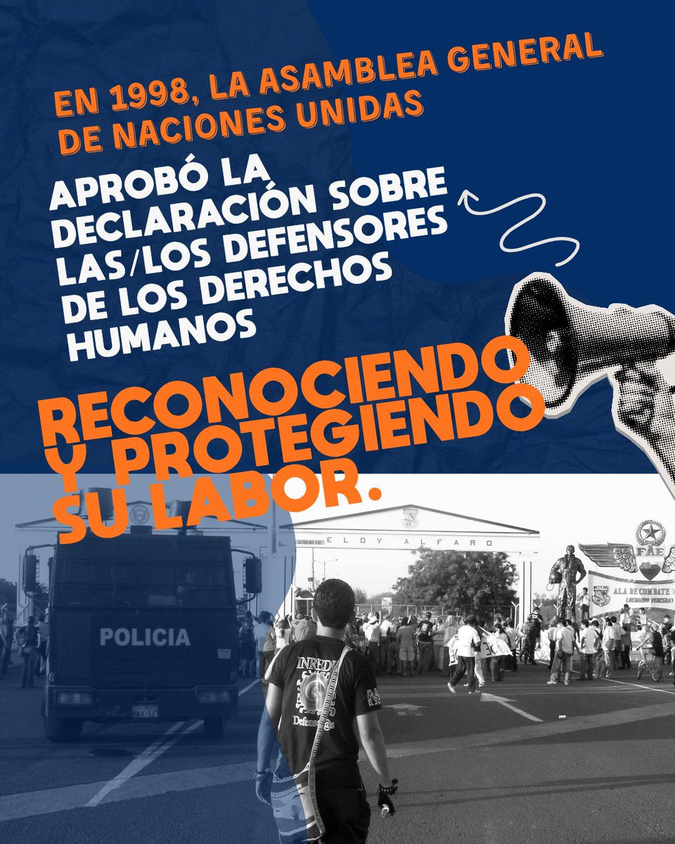 inredh1's tweet photo. #DefensoresDeDDHH | Las personas defensoras de derechos humanos sostienen comunidades enteras, protegen territorios y acompañan a quienes más lo necesitan.
Aun así, siguen enfrentando un contexto de riesgo creciente: amenazas, criminalización y estigmatización que buscan silenciar su labor.