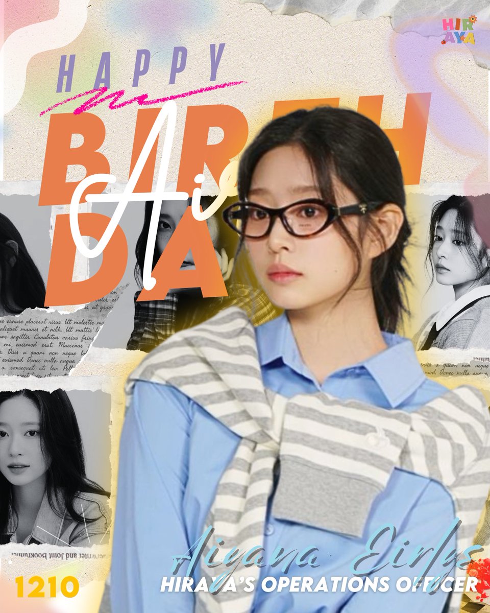 ㅤ

       🗯  𝐇𝐀𝐏𝐏𝐘  𝐁𝐈𝐑𝐓𝐇𝐃𝐀𝐘  𝐀𝐈𝐘𝐀𝐍𝐀 💥
        for her, we'll make the skies turn PINK!
        Happy Birthday to our favorite koket to
        exist! You're our studio's creative brain!

 ⠀⠀ #PinkIsLife #ItsAIYANAday
⠀⠀  #StudioHiraya ⟡

ㅤ