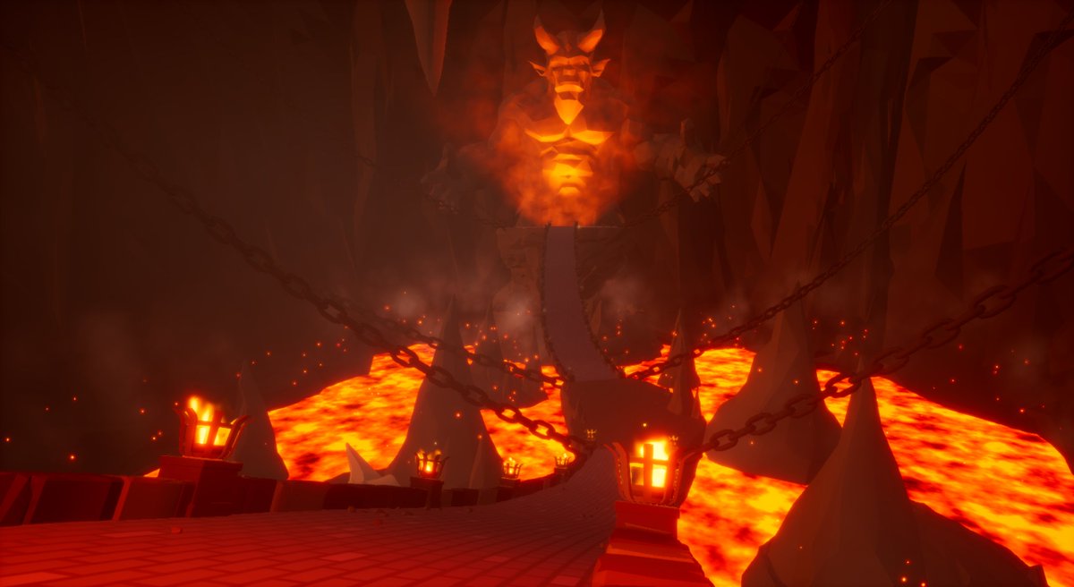 GhostJamGames's tweet image. Chains, flames, and ancient guardians… the path forward isn&apos;t forgiving.

#steam #unrealengine #gamedev