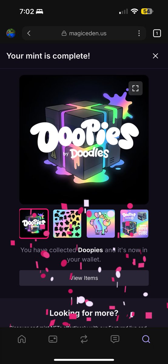 Minting Doodles 4 yrs ago vs minting Doopies now :)