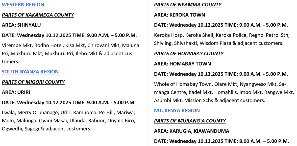 Kenya Power tweet media