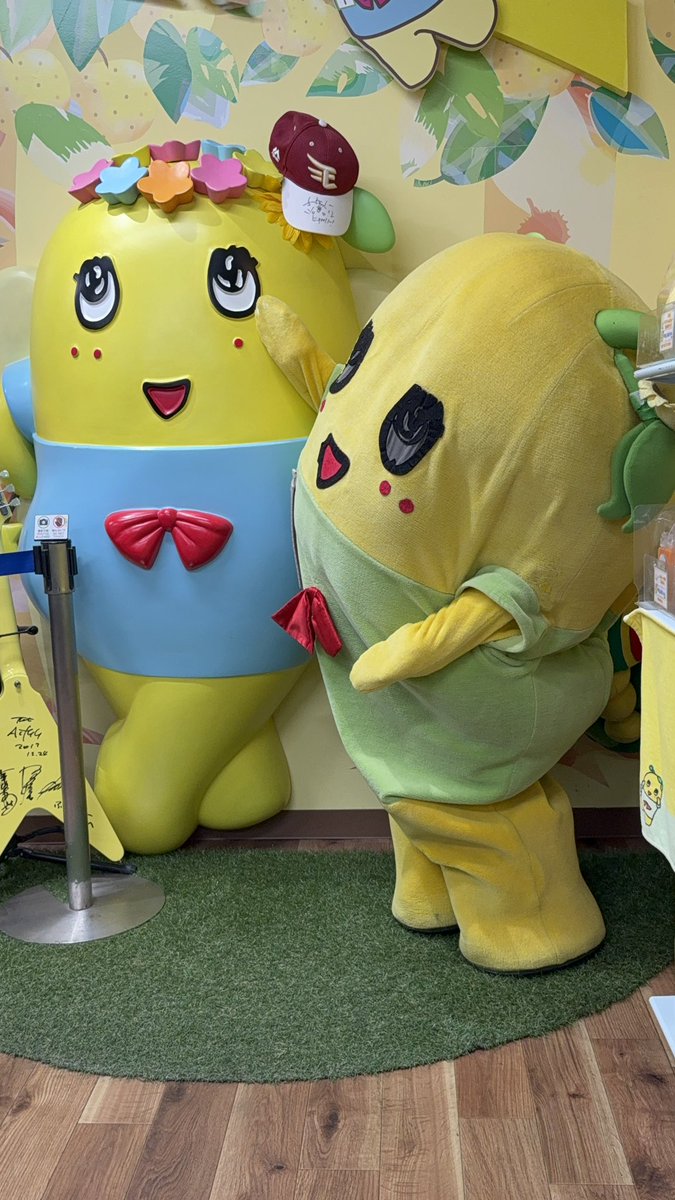 funassyi ふなちゃん♡お疲れ様なっしー🎶 へー！はにわにそんな歴史が