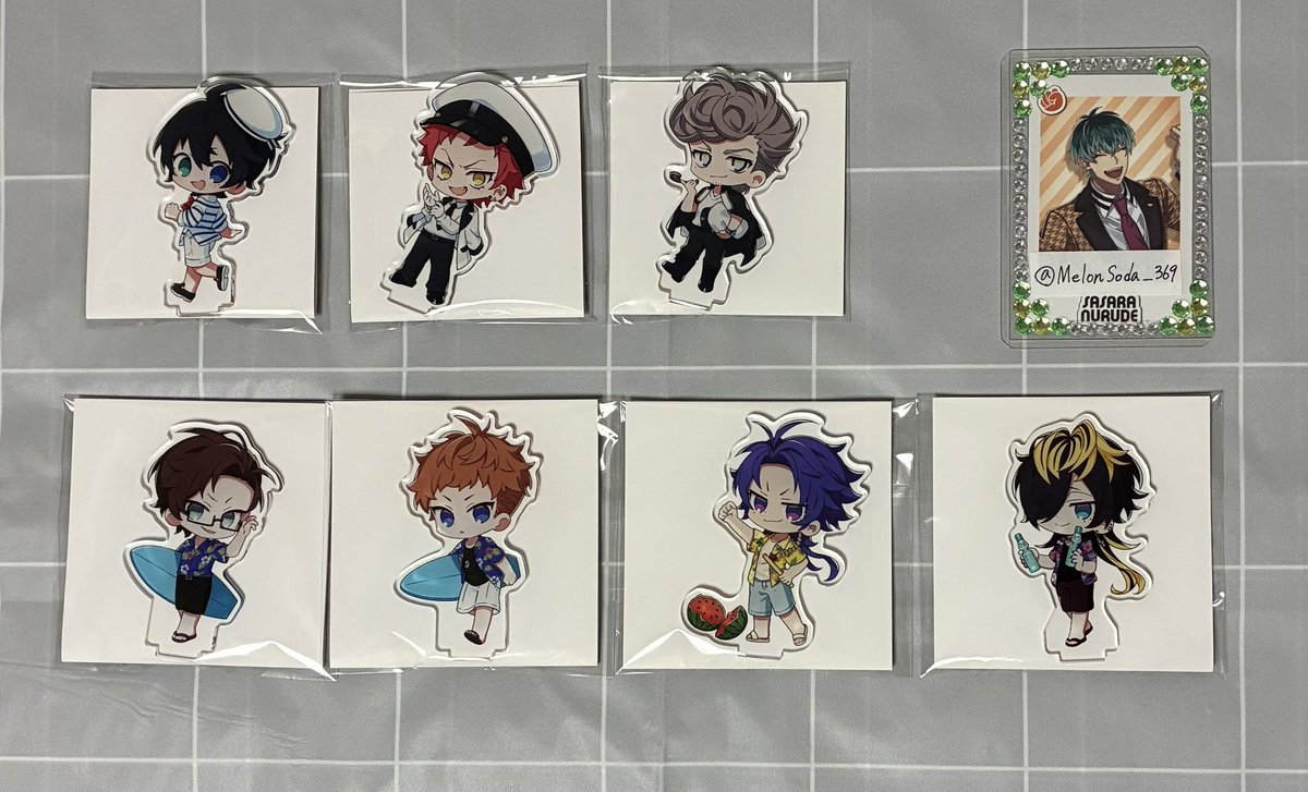 交換】ヒプノシスマイク ヒプマイ スイパラ アクスタ 譲)7弾 マリン