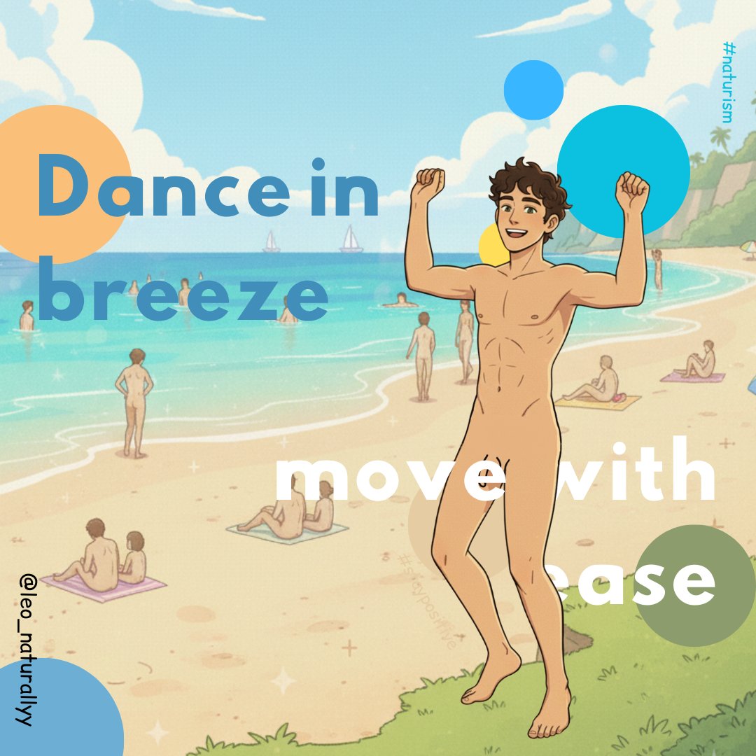 Leo_naturally's tweet photo. There is something about dancing even when your movement feel uncoordinated, the joy of moving gives you a sense of freedom
#dancelikeneverbefore #nudist #naturist #bodymovement #beyourself #fkk #naturyzm #danceing https://t.co/2pldtMbnMe