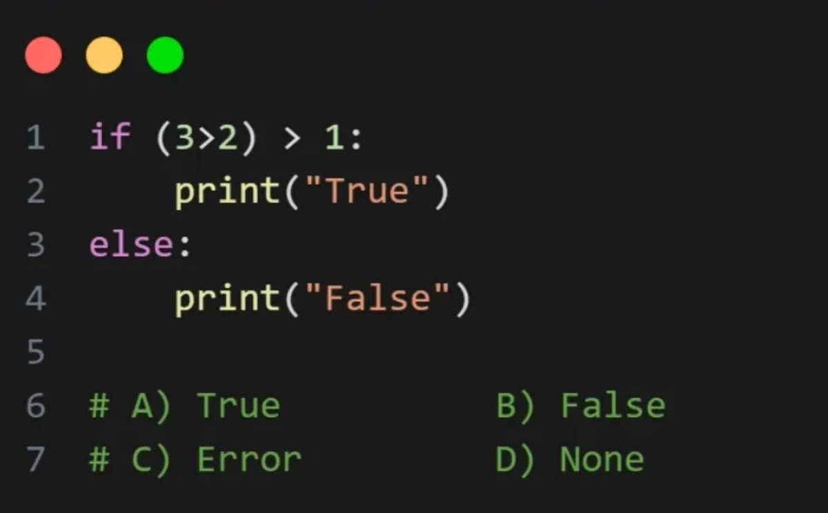 Python_Dv's tweet image. 🤔🚀 Comment your answers below! 👇