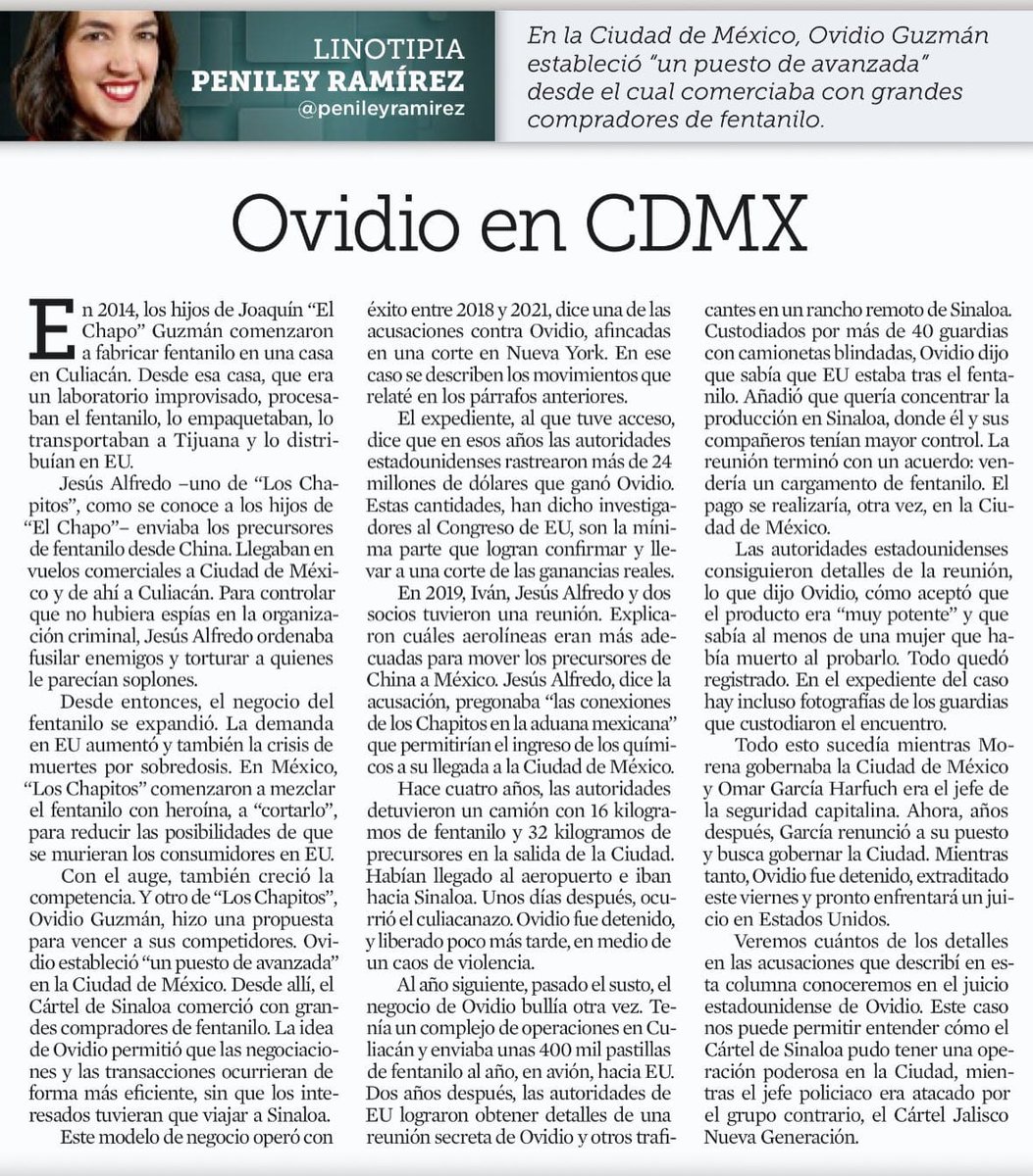 <a href="/ErnestinaGodoy_/">Ernestina Godoy Ramos</a> Muy bien que <a href="/ErnestinaGodoy_/">Ernestina Godoy Ramos</a> haya detenido al exgobernador panista de Chihuahua César Duarte por por cr1menes que realizó aprovechando su puesto.
Ahora, a la fiscal le pedimos de la manera más atenta (le exigimos) que demuestre que, si de verdad es autónoma, detenga a los