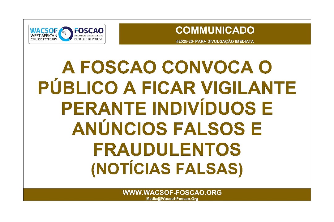 WACSOF-FOSCAO(@FWACSOF) tweet media