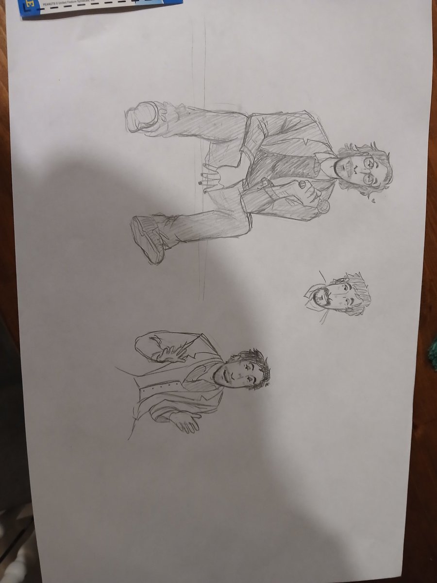 Dont know it we have any Will wood fans here, but D drew this because shes literally such a talented little thing🥹