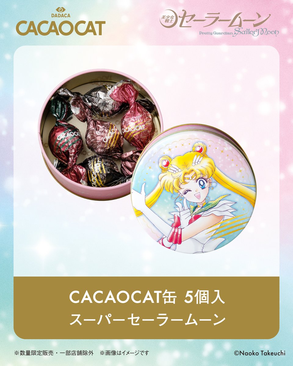 本日12/15(月)販売開始】🌙💖🐈‍⬛ ／ CACAOCAT缶5個入 スーパー